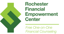 Logo for the Rochester Financial Empowerment Center