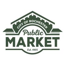 Graphic logo for the Rochester Public Market.