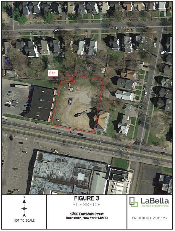 1200 East Main Street Site Sketch